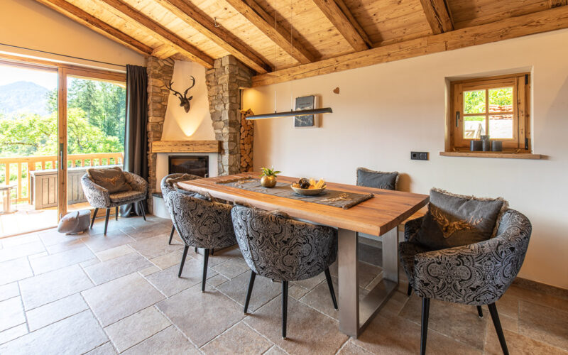 Chalet Essbereich